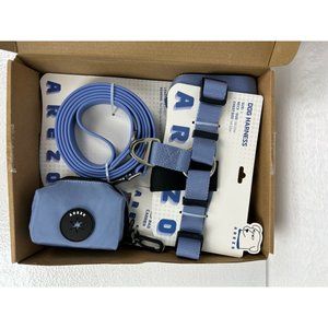 AREZO Dog Harness Set-Leash, Poop Bag, Harness NEW